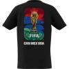 imageAdidas Boys FIFA World Cup 26 Match Ball Graphic TShirtBlack