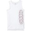 imageAdidas Girls Sleeveless Tee Tank TopMuscle Tee White