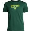 imageAdidas Unisex Kids Portland Timbers MLS Short Sleeve TShirtGreen Portland Timbers