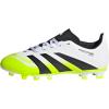 imageAdidas UnisexChild Club Predator Firm GroundMulti GroundWhiteBlackLucid Lemon