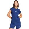 imageAdidas Womens Essentials Linear Cotton TShirtDark BlueWhite