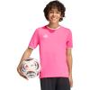 imageadidas Boys Entrada 26 JerseySolar PinkWhite