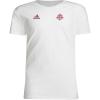 imageadidas Boys Toronto Fc Short Sleeve PreGame TShirtWhiteToronto Fc