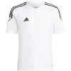 imageadidas Kids Boys Tiro23 V Neck Short Sleeve Jersey Soccer Cleats  BlueWhiteBlack