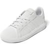 imageadidas Mens Grand Court 20 ShoeWhiteWhiteGrey