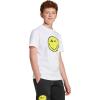 imageadidas Originals Boys Smiley World Graphics TShirtWhiteCarbonBright YellowBlack