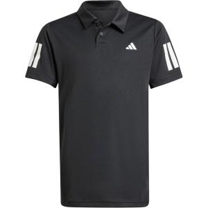 imageAdidas Boys Club Tennis 3Stripes Polo ShirtBlack