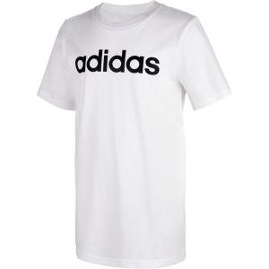 imageAdidas Boys Short Sleeve Linear Logo TShirtLinear Logo White