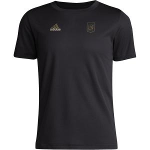 imageAdidas Unisex Kids Los Angeles Football Club MLS Short Sleeve TShirtBlack Lafc