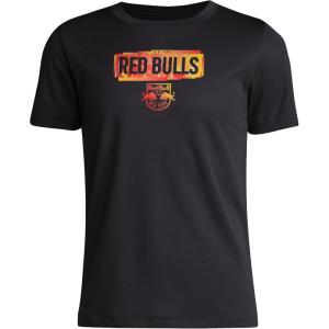 imageAdidas Unisex Kids New York Red Bulls MLS Short Sleeve TShirtBlack