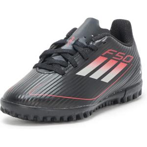 imageAdidas UnisexChild F50 Club TurfBlackIron MetallicLucid Red