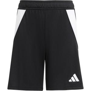 imageAdidas UnisexChild Tiro 24 ShortsShortsBlackWhite