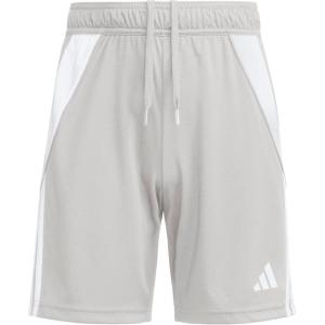 imageAdidas UnisexChild Tiro 24 ShortsShortsTeam Mid GreyWhite