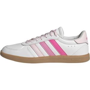 imageAdidas Womens Breaknet Sleek SneakersWhiteClear PinkBliss Pink