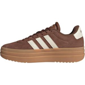 imageAdidas Womens Vl Court30Preloved BrownChalk WhiteWonder Beige