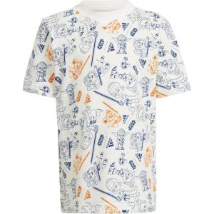 imageadidas Boys Star Wars Young Jedi TShirtOff WhiteMulticolor