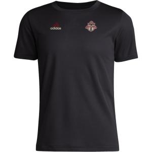 imageadidas Boys Toronto Fc Short Sleeve PreGame TShirtBlackToronto Fc