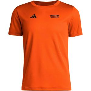 imageadidas Kids Houston Dynamo PreGame Short Sleeve TShirtCollegiate OrangeHouston Dynamo