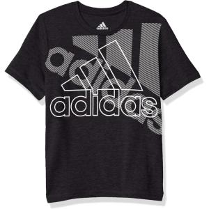 imageadidas Performance Tee Extended Size KidsStatement Bos Adi Black
