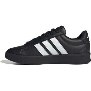 imageadidas Womens Grand Court Lo SneakersBlackWhiteWhite