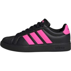 imageadidas Womens Streettalk Lace Up Sneakers Shoes Casual  WhiteBlackLucid PinkBlack