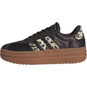 imageadidas Womens Vl Court Bold SneakerAurora CoffeeCrystal LinenMatte Gold