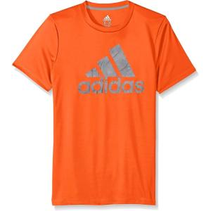 imageadidas babyboys Short Sleeve Patriotic USA Flag Logo TeeFusion Active Orange