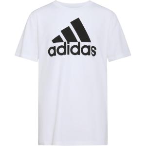 imageadidas babyboys Short Sleeve Patriotic USA Flag Logo TeeWhite