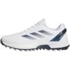 imageAdidas Mens Adizero Zg Spikeless Golf ShoesFootwear WhiteCollegiate NavyZero Metallic