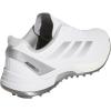 imageAdidas Mens Adizero Zg Spikeless Golf ShoesFootwear WhiteGrey ThreeSilver Metallic