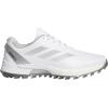 imageAdidas Mens Adizero Zg Spikeless Golf ShoesFootwear WhiteGrey ThreeSilver Metallic