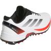 imageAdidas Mens Adizero Zg Spikeless Golf ShoesFootwear WhiteLucid RedCore Black
