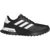 imageAdidas Mens S2g Spikeless Leather 24 Golf ShoesCore BlackFootwear WhiteIron Metallic