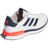 imageAdidas Mens S2g Spikeless Leather 24 Golf ShoesFootwear WhiteCollegiate NavyLucid Red