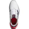 imageAdidas Mens S2g Spikeless Leather 24 Golf ShoesFootwear WhiteCollegiate NavyLucid Red