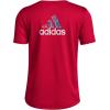 imageAdidas Unisex Kids Fc Dallas MLS Short Sleeve TShirtRed Fc Dallas
