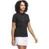 imageAdidas Womens Ultimate365 Tour Twistknit Polo ShirtBlack