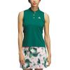 imageAdidas Womens Ultimate365 Tour Twistknit Polo ShirtCollegiate Green