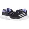 imageadidas Baby Boys Tensor Run ShoesBlackSilver MetallicLight Purple