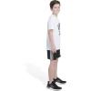 imageadidas Boys Short Sleeve Cotton USA Graphic TShirtWhite