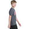 imageadidas Boys Short Sleeve Tiger Camo Bos Cotton Tee T ShirtDark Grey Heather
