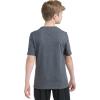 imageadidas Boys Short Sleeve Tiger Camo Bos Cotton Tee T ShirtDark Grey Heather
