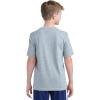imageadidas Boys Short Sleeve Tiger Camo Bos Cotton Tee T ShirtMedium Grey Heather