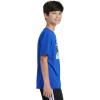 imageadidas Boys Short Sleeve Tiger Camo Bos Cotton Tee T ShirtTeam Royal Blue