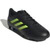 imageadidas ChildUnisex Goletto VII Firm Ground Soccer Cleats  Kids Soccer ShoeBlackLucid LemonBlack
