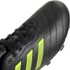 imageadidas ChildUnisex Goletto VII Firm Ground Soccer Cleats  Kids Soccer ShoeBlackLucid LemonBlack