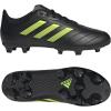 imageadidas ChildUnisex Goletto VII Firm Ground Soccer Cleats  Kids Soccer ShoeBlackLucid LemonBlack