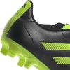 imageadidas ChildUnisex Goletto VII Firm Ground Soccer Cleats  Kids Soccer ShoeBlackLucid LemonLucid Lemon