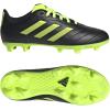 imageadidas ChildUnisex Goletto VII Firm Ground Soccer Cleats  Kids Soccer ShoeBlackLucid LemonLucid Lemon