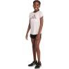 imageadidas Girls Short Sleeve Scoop Neck Tee TShirtClear Pink Heather